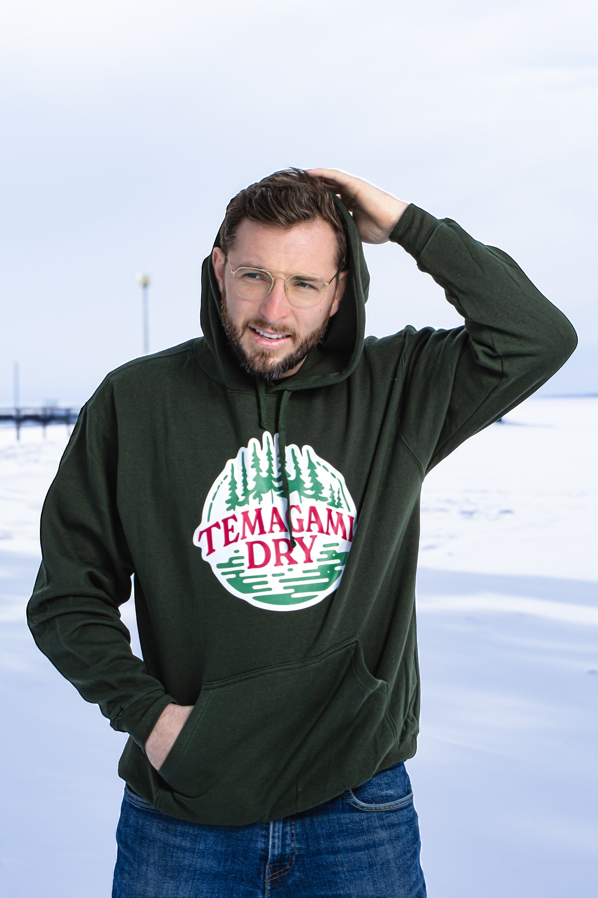 Unisex Hoodie - Forest Green